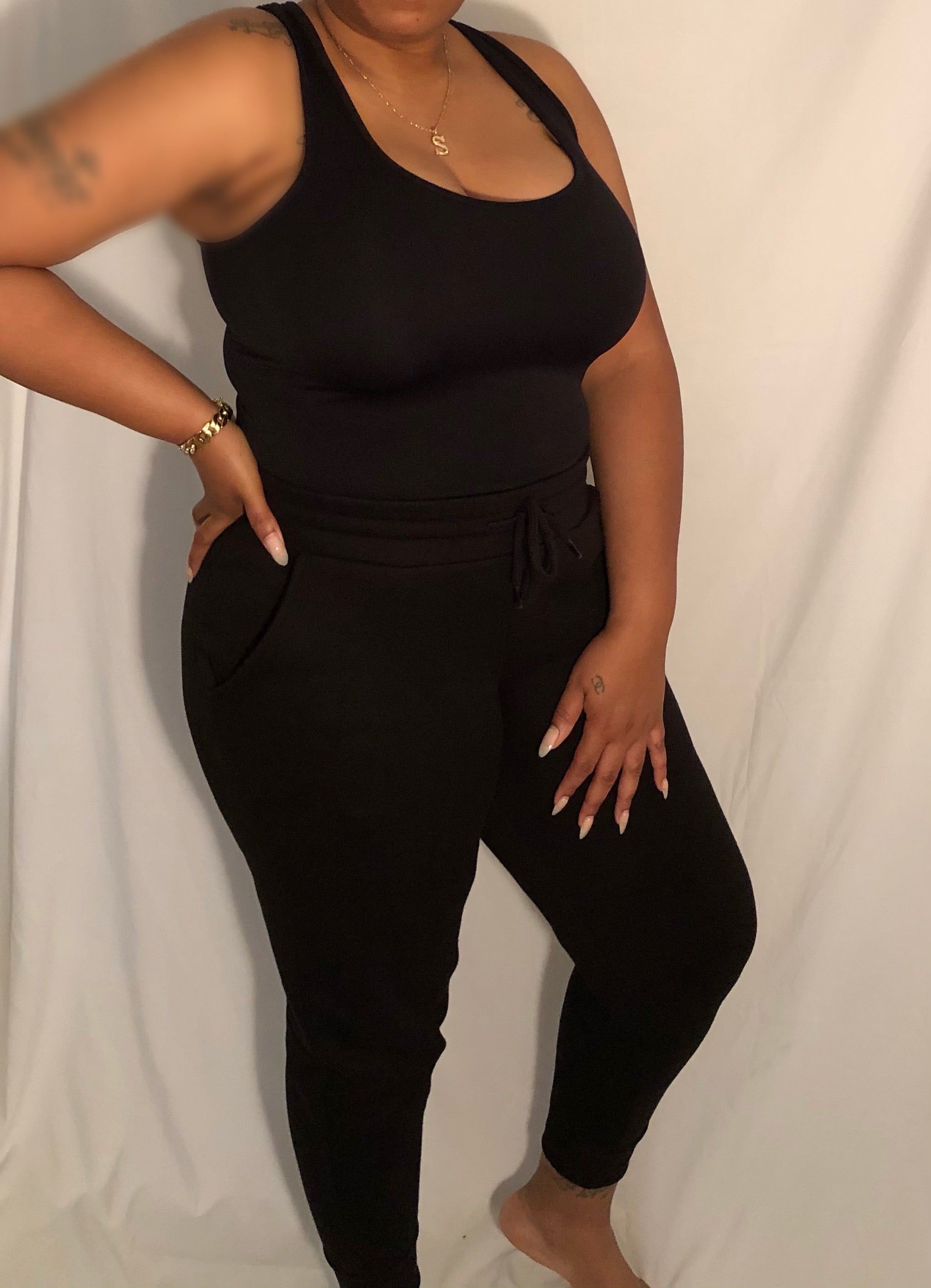 Cozy Jogger Set (Black)